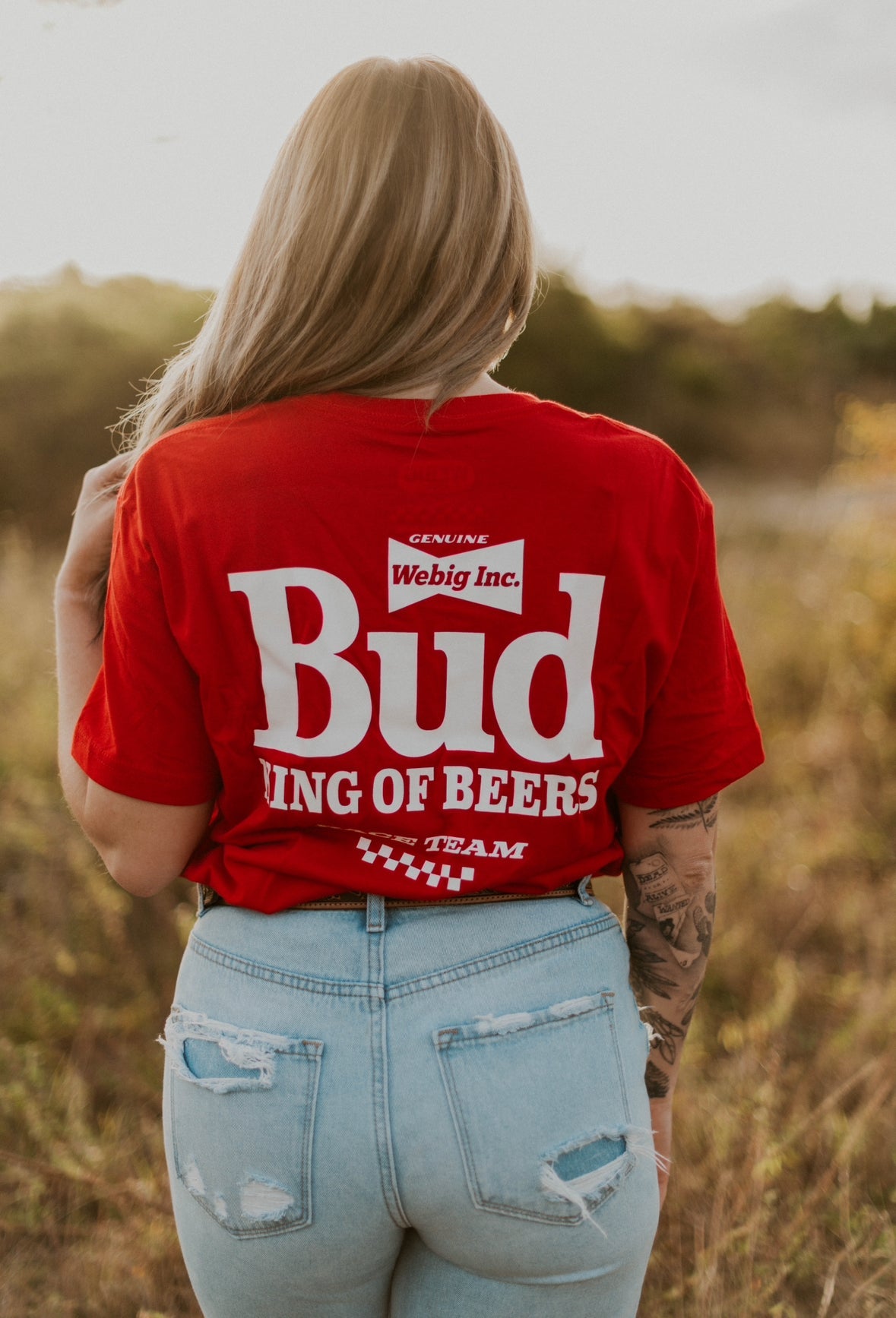 Bud King of Beers Tee Wild Cactus Boutique