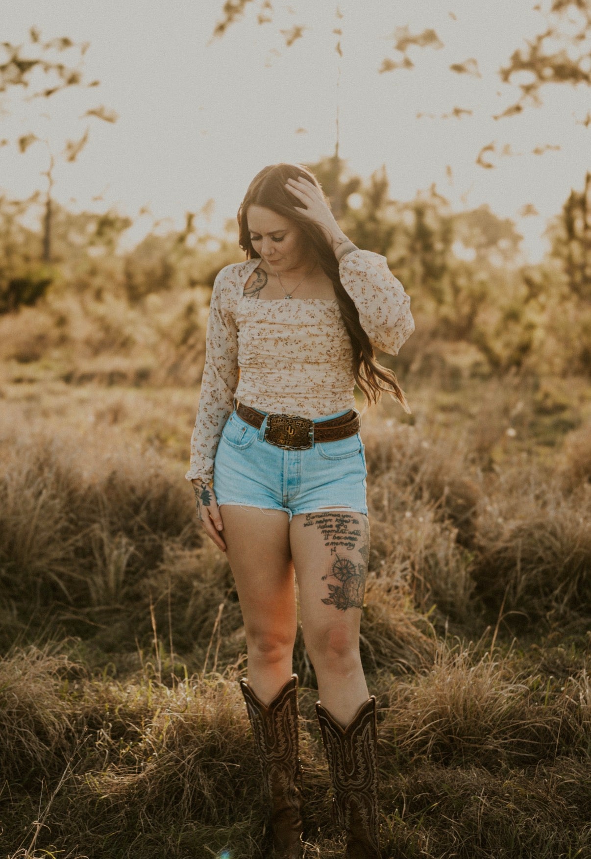 Sammi's Spring Floral Top Wild Cactus Boutique