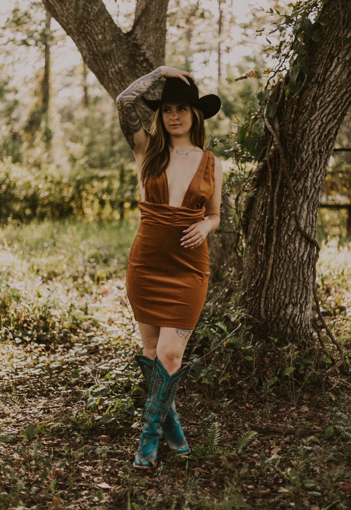 Hailey's Velvet Mini Dress Wild Cactus Boutique