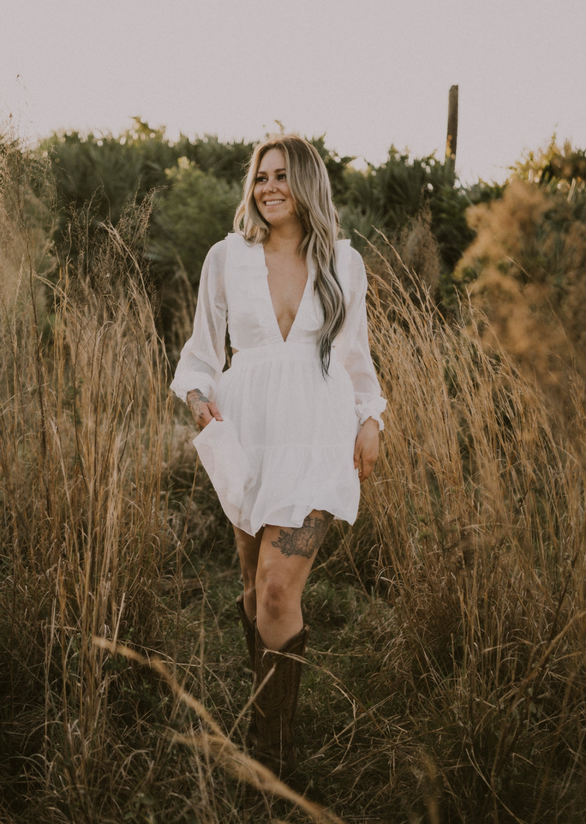 Annabelle's Western Dream Mini Dress Wild Cactus Boutique