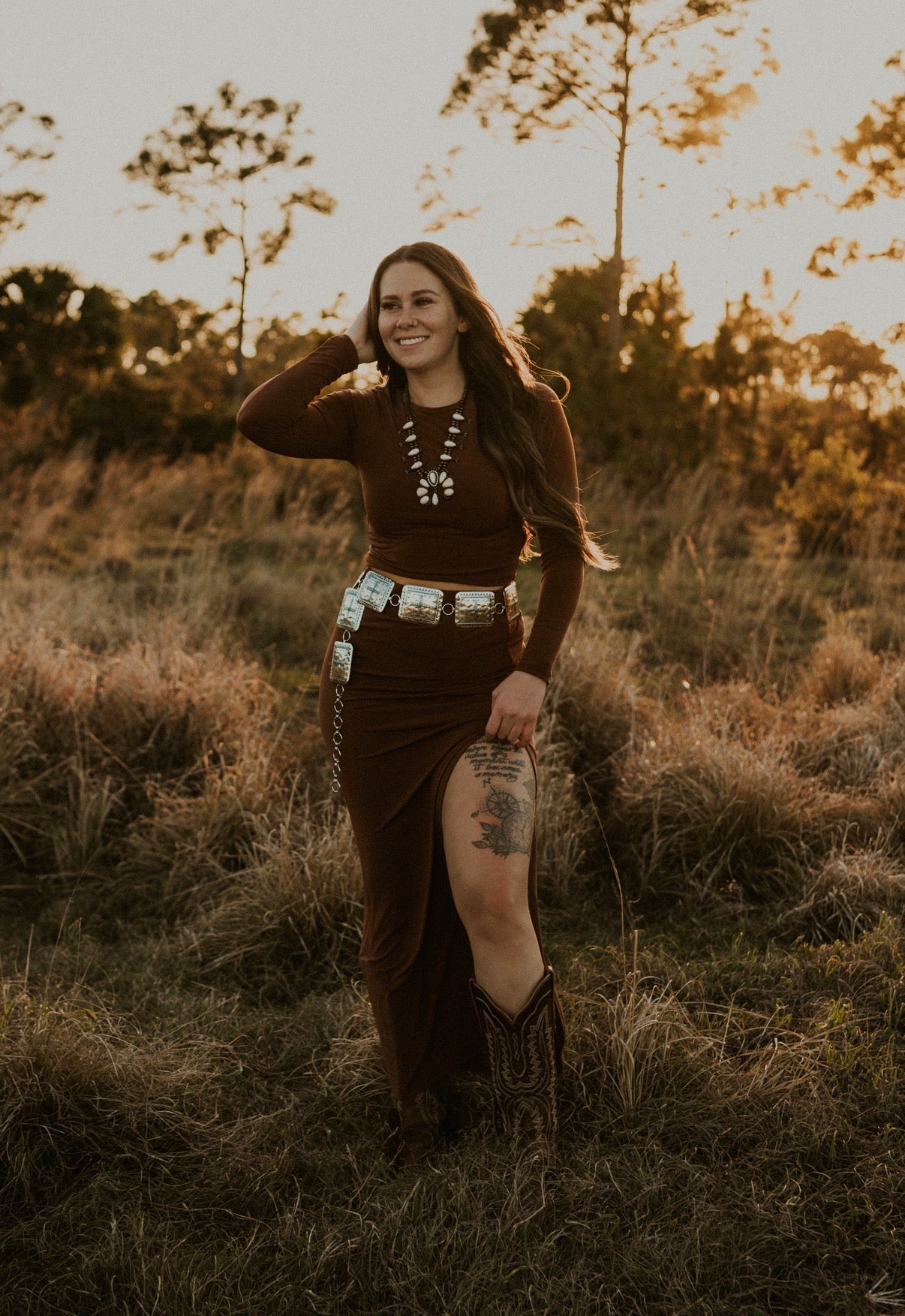 Rust Serenity Two Piece Set Wild Cactus Boutique