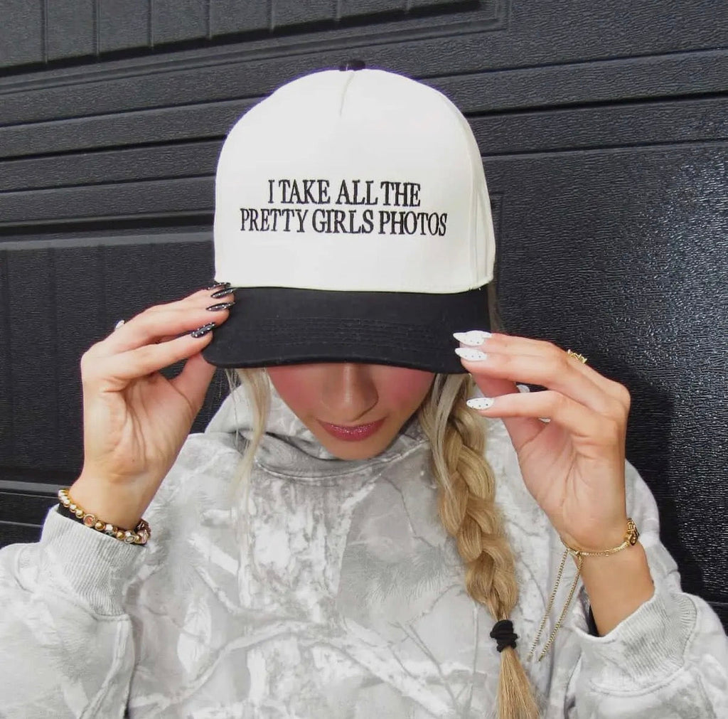 I Take All The Pretty Girls Photos Hat Wild Cactus Boutique