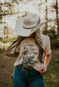 Crop Top Graphic T-Shirt Wild Cactus Boutique