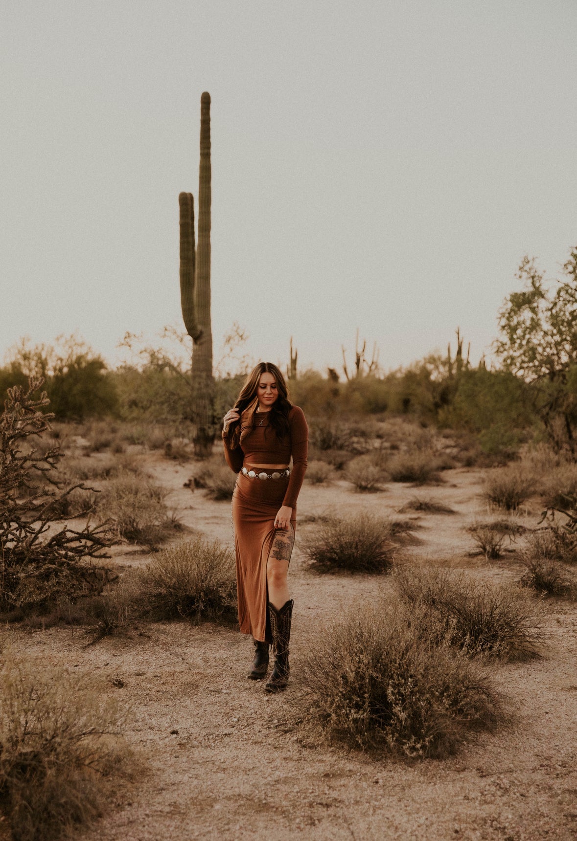 Rust Serenity Two Piece Set Wild Cactus Boutique