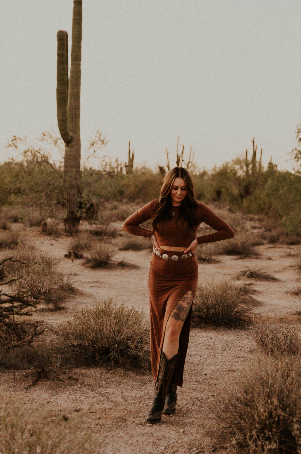 Rust Serenity Two Piece Set Wild Cactus Boutique