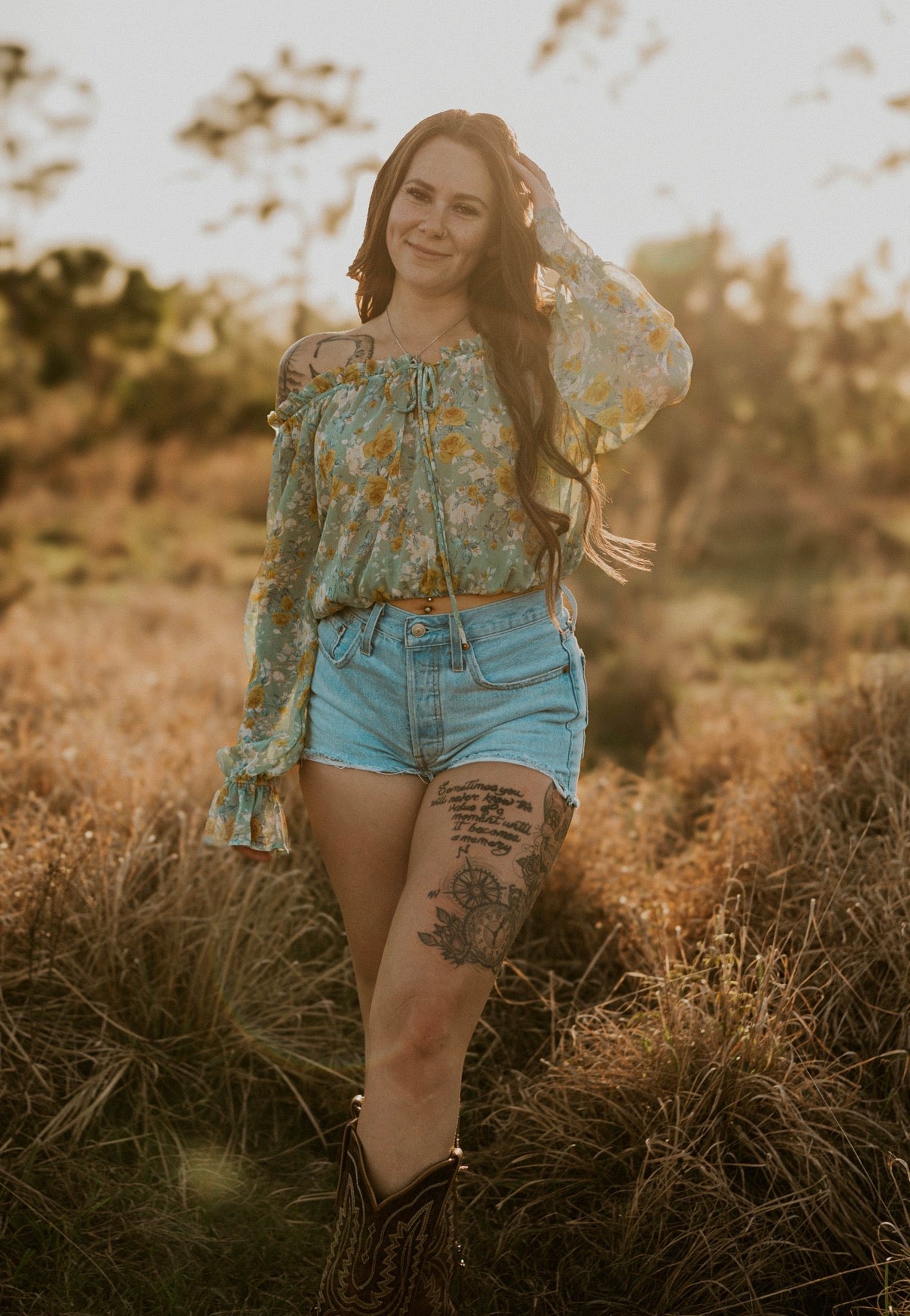 Wild & Floral Top Wild Cactus Boutique