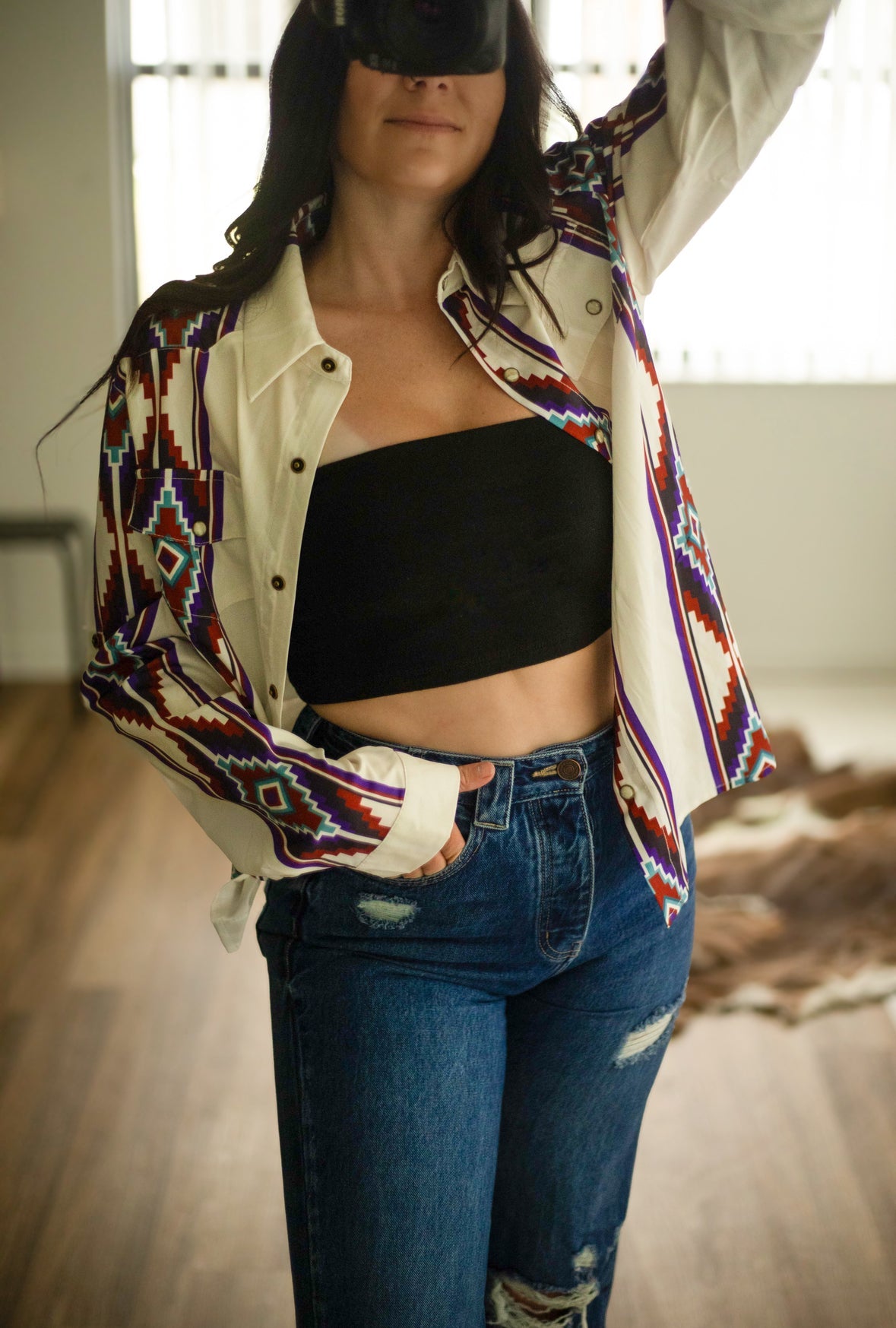 Grandpas Retro 90's Button Down Wild Cactus Boutique