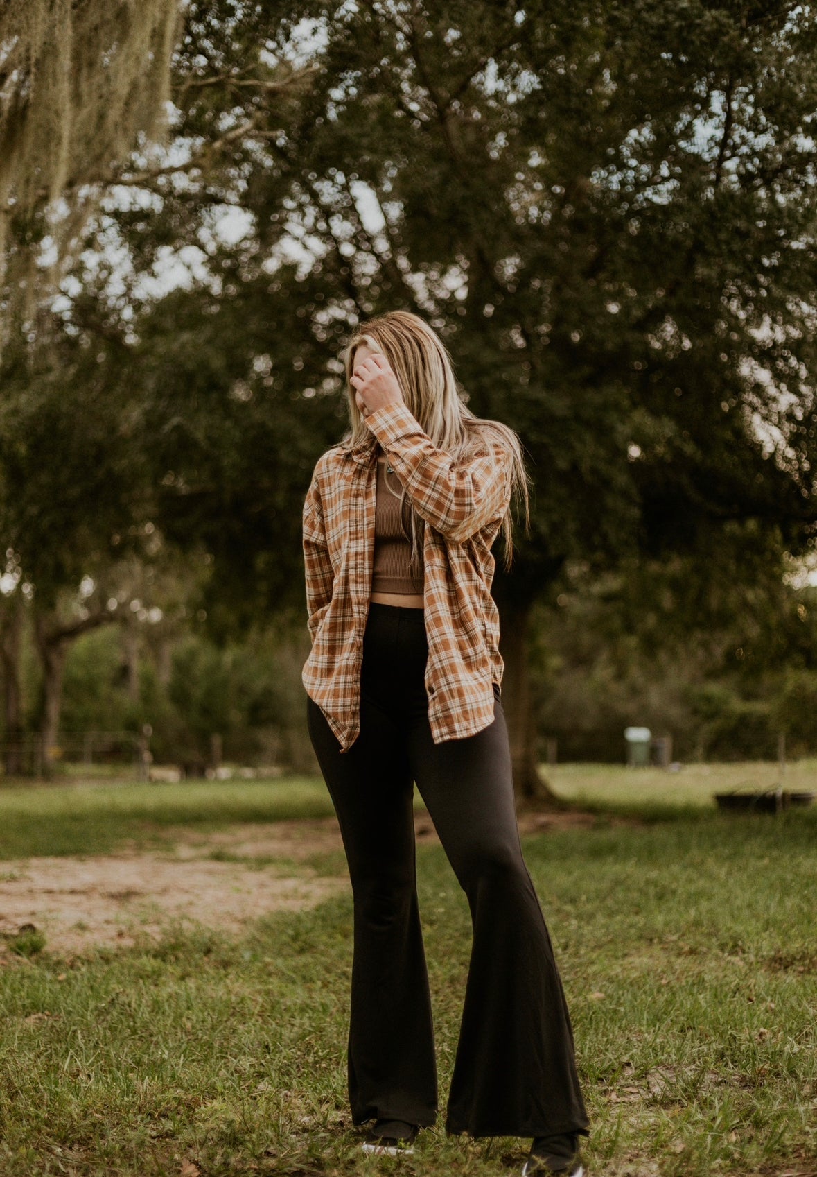 Lanley's Spandex Flares Wild Cactus Boutique