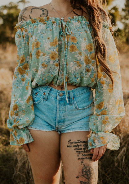 Wild & Floral Top Wild Cactus Boutique