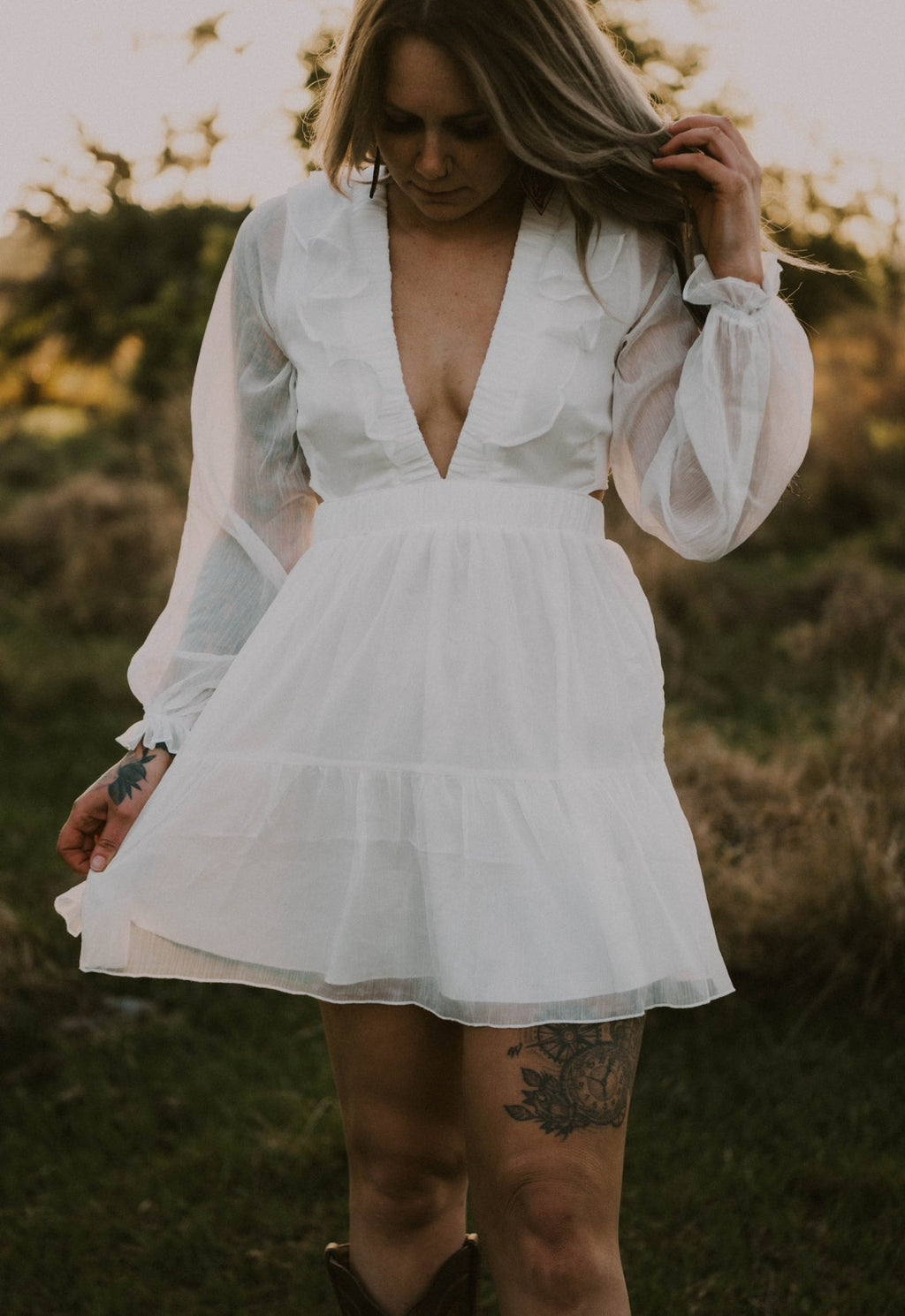Annabelle's Western Dream Mini Dress Wild Cactus Boutique