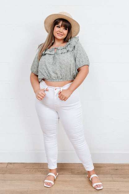 Golden Hour Top in Sage Thread & Co. Boutique, LLC