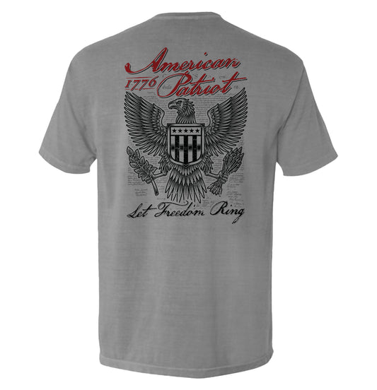 American Patriot Let Freedom Ring Shield Republic