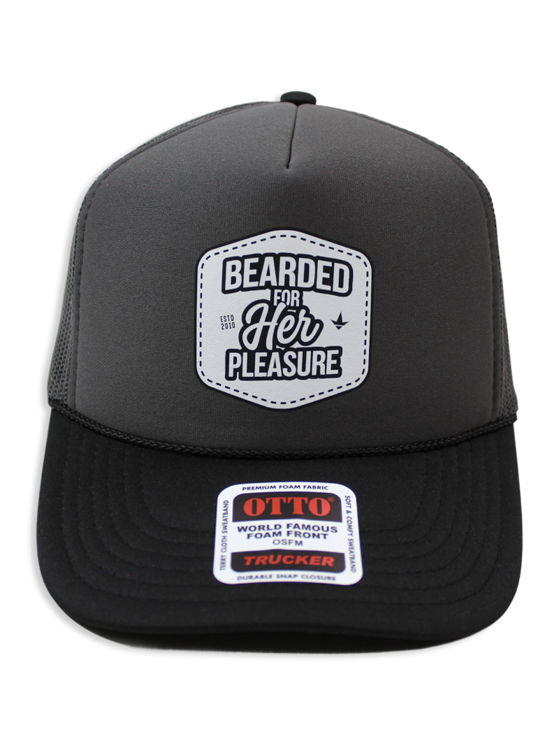 Bearded For Her Pleasure Trucker Hat Luckless Outfitters