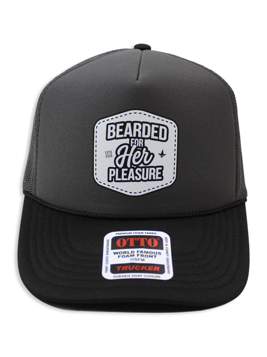 Bearded For Her Pleasure Trucker Hat Luckless Outfitters