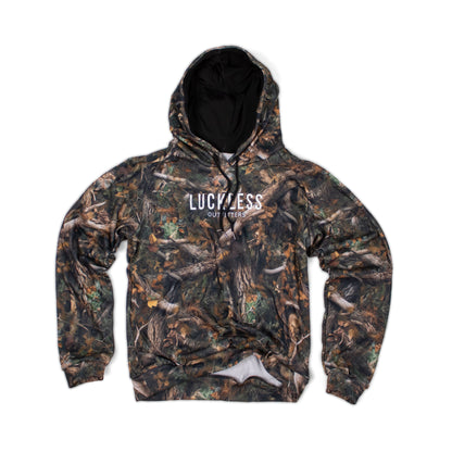 Heavy Fleece Raglan Hoodie | HD Camo Luckless Outfitters