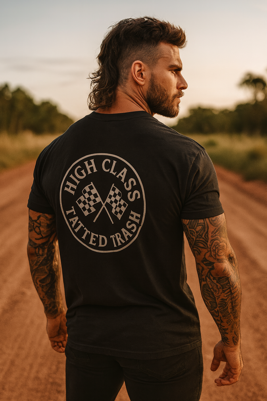 High Class Tatted Trash Tee Wild Cactus Boutique