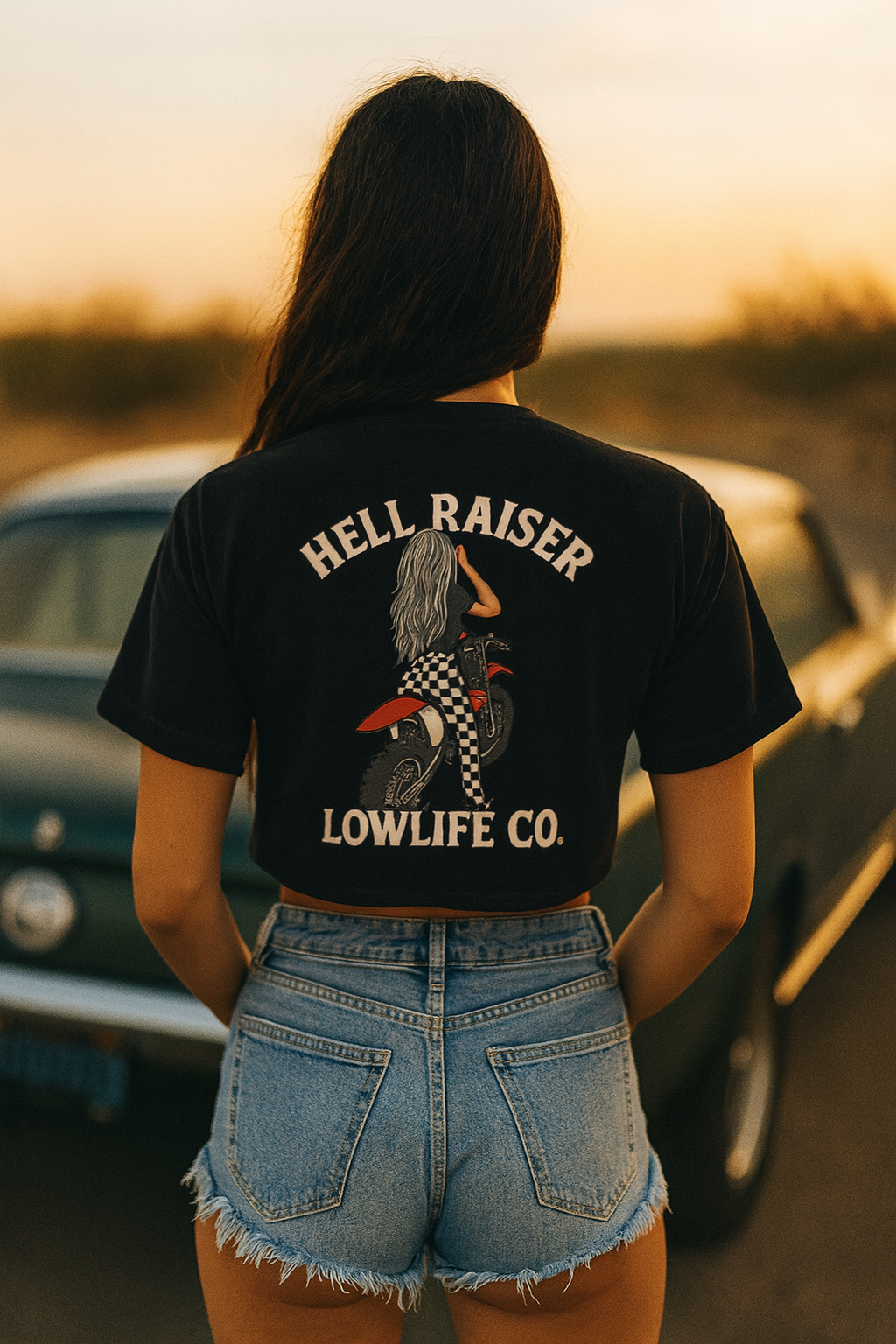 Hell Raiser Crop Wild Cactus Boutique