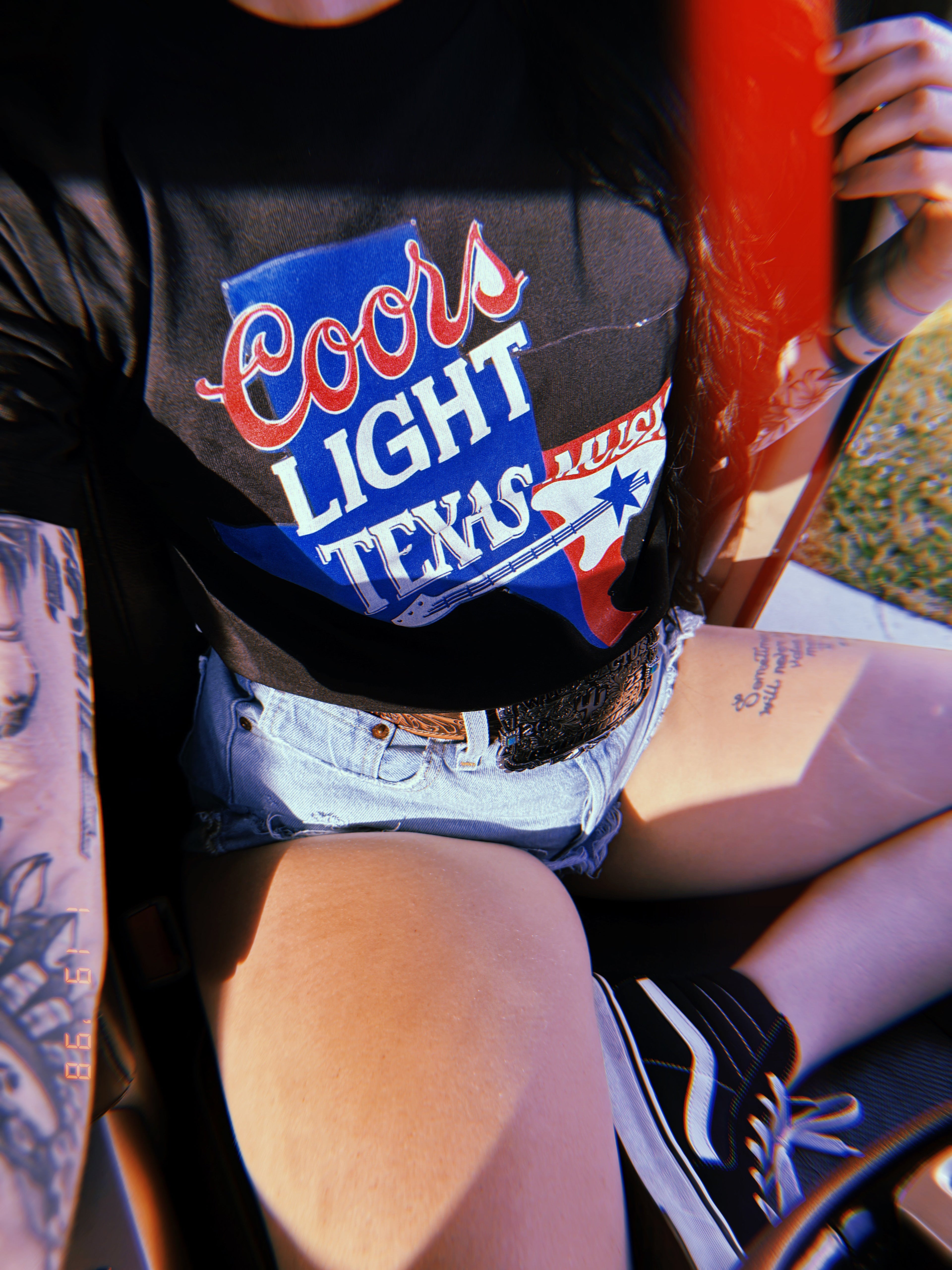 Texas Crop Top Wild Cactus Boutique