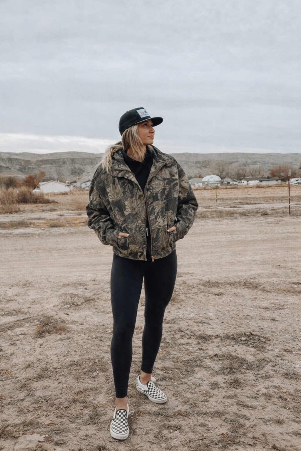 Camo Oversize Jacket Wild Cactus Boutique