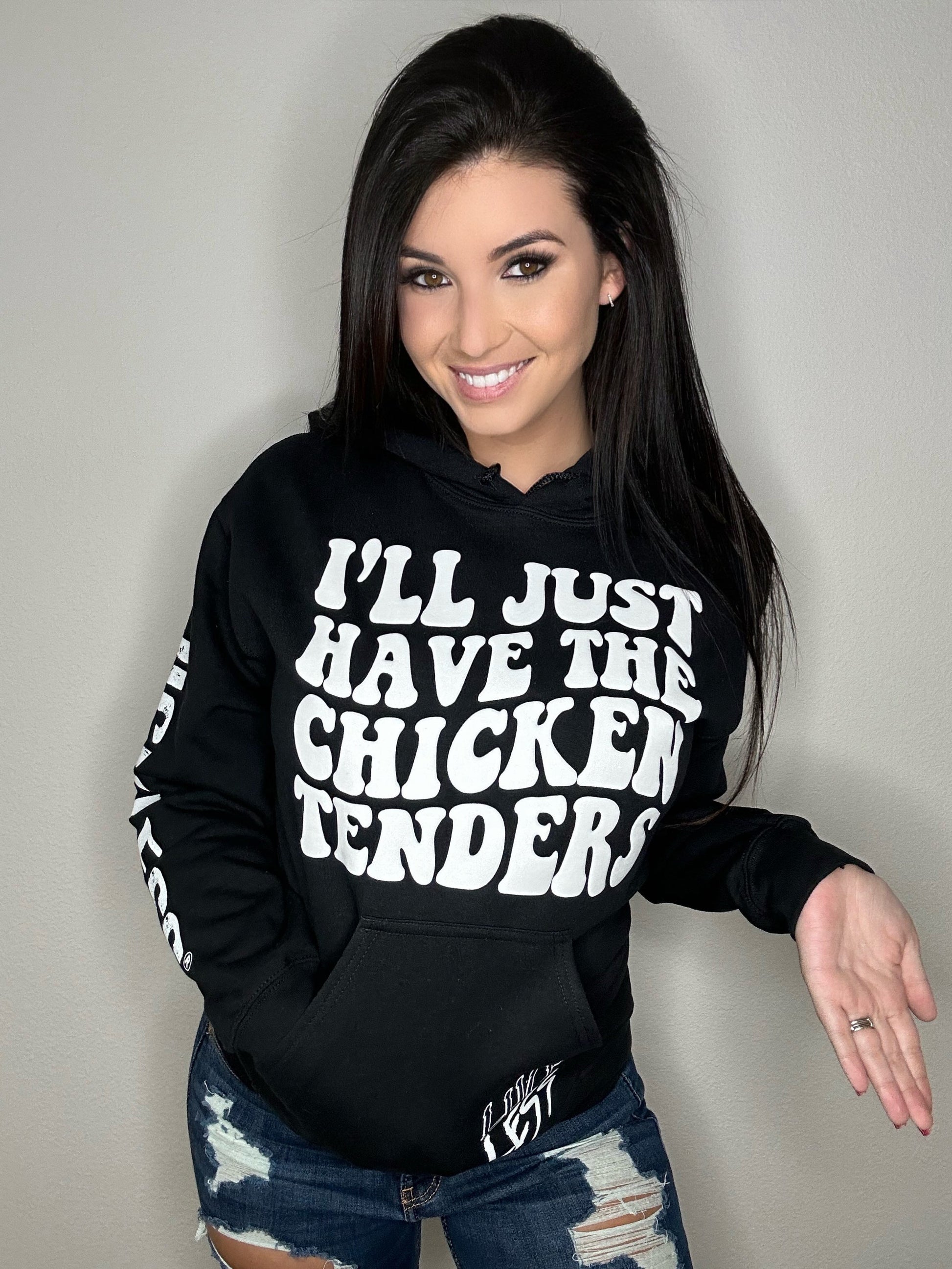 Chicken Tenders Hoodie Luckless Outfitters