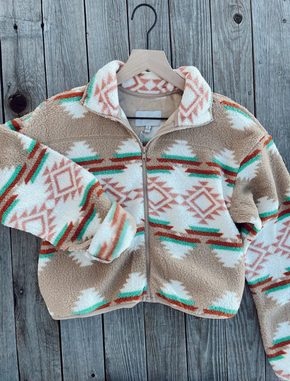 Jena's Aztec Western Jacket Wild Cactus Boutique
