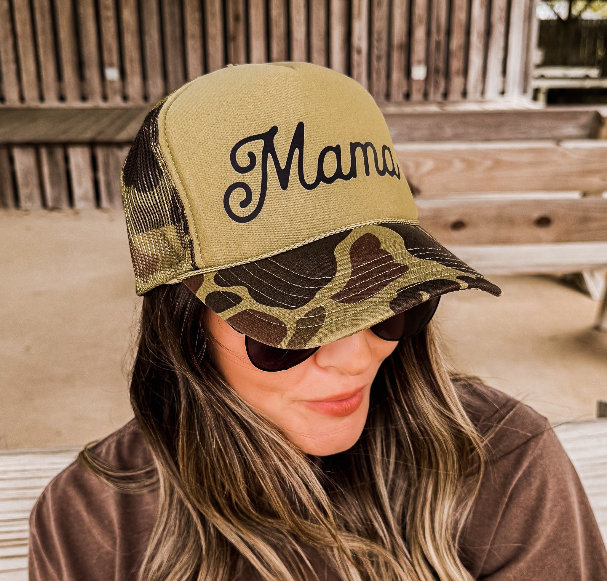 Mama Pocket Trucker Hat *10 Colors Chloe Vs Tank The Boutique