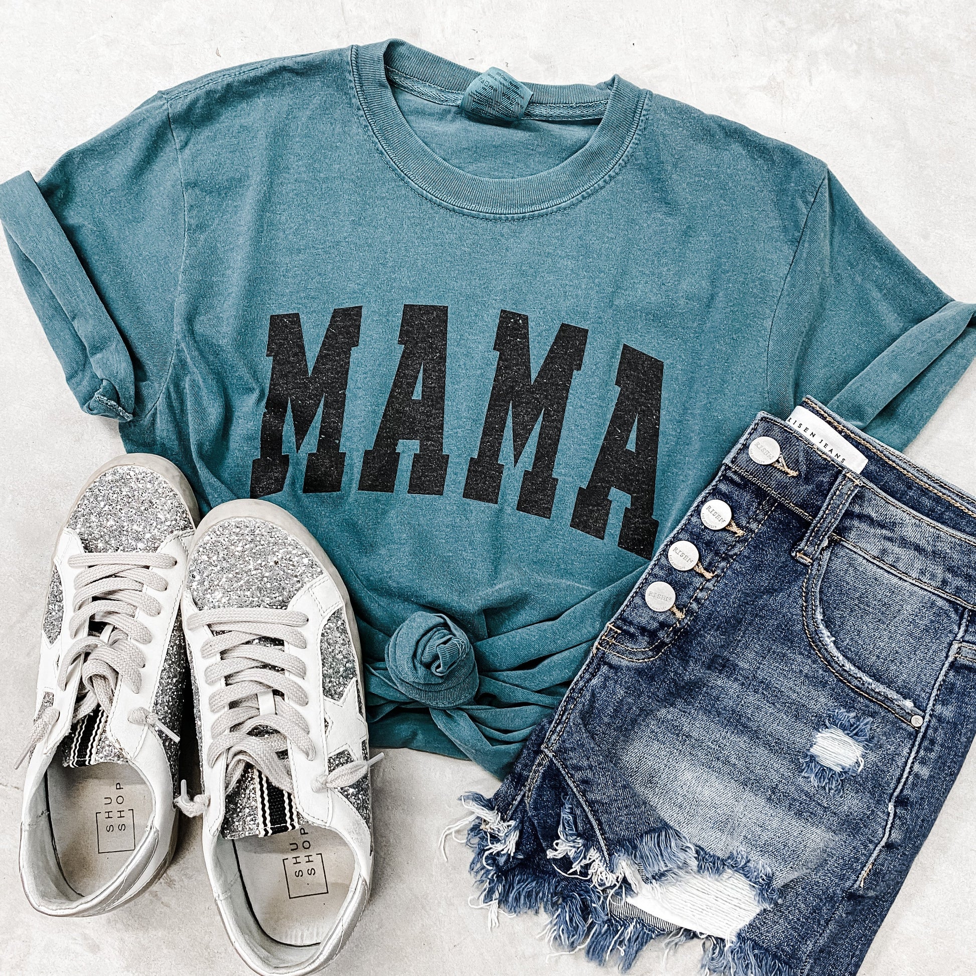 MAMA Tee *Emerald (S-3X) Chloe Vs Tank The Boutique