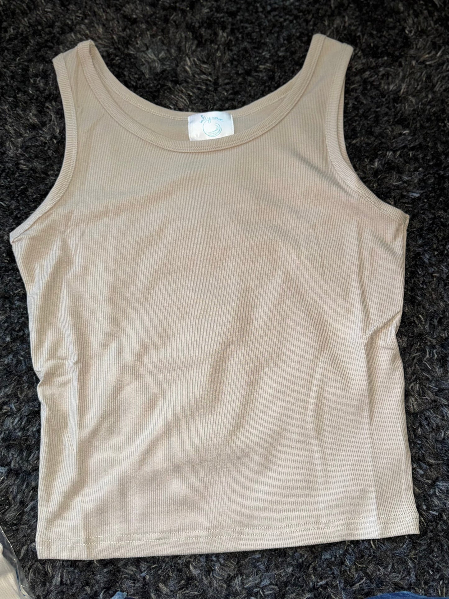 Hold Tight Tank Top in Mocha Thread & Co. Boutique, LLC