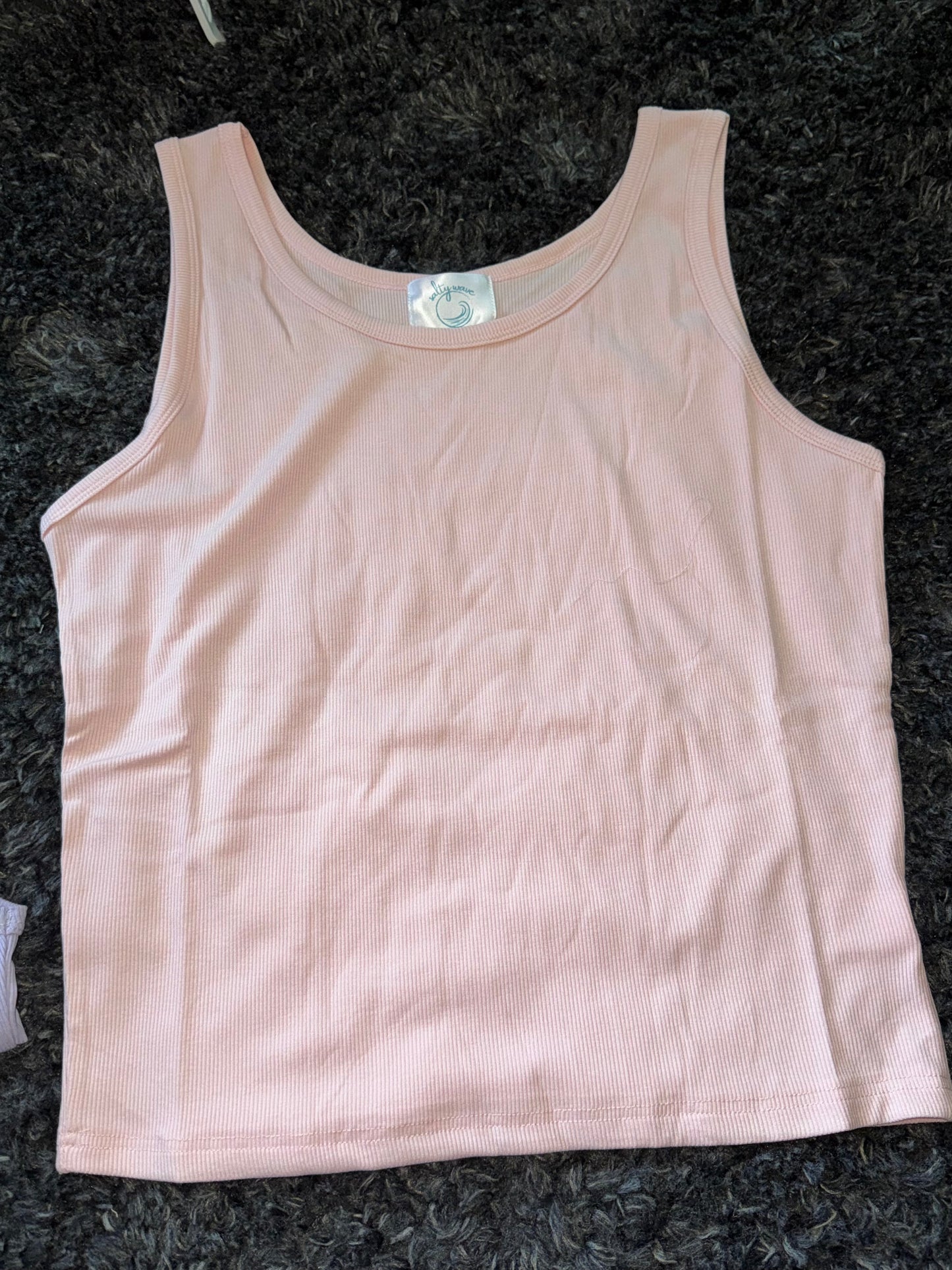 Hold Tight Tank Top in Light Pink Thread & Co. Boutique, LLC