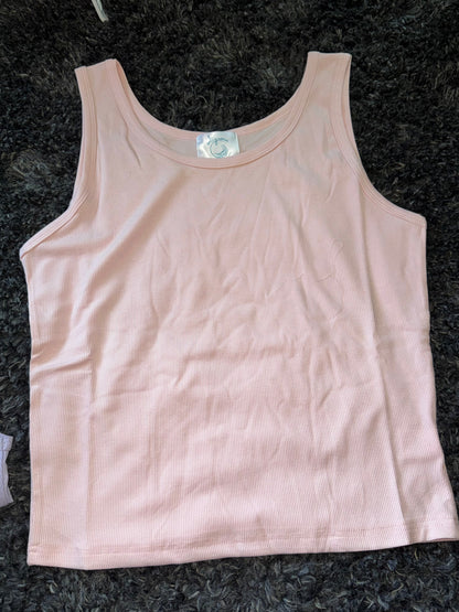 Hold Tight Tank Top in Light Pink Thread & Co. Boutique, LLC
