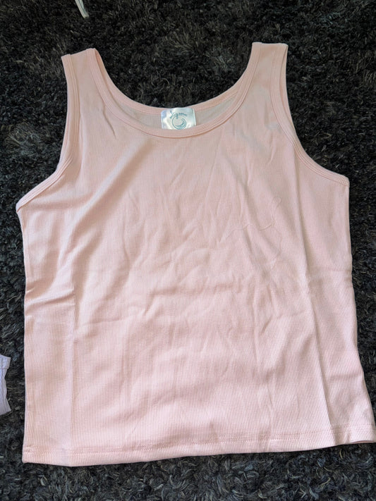 Hold Tight Tank Top in Light Pink Thread & Co. Boutique, LLC