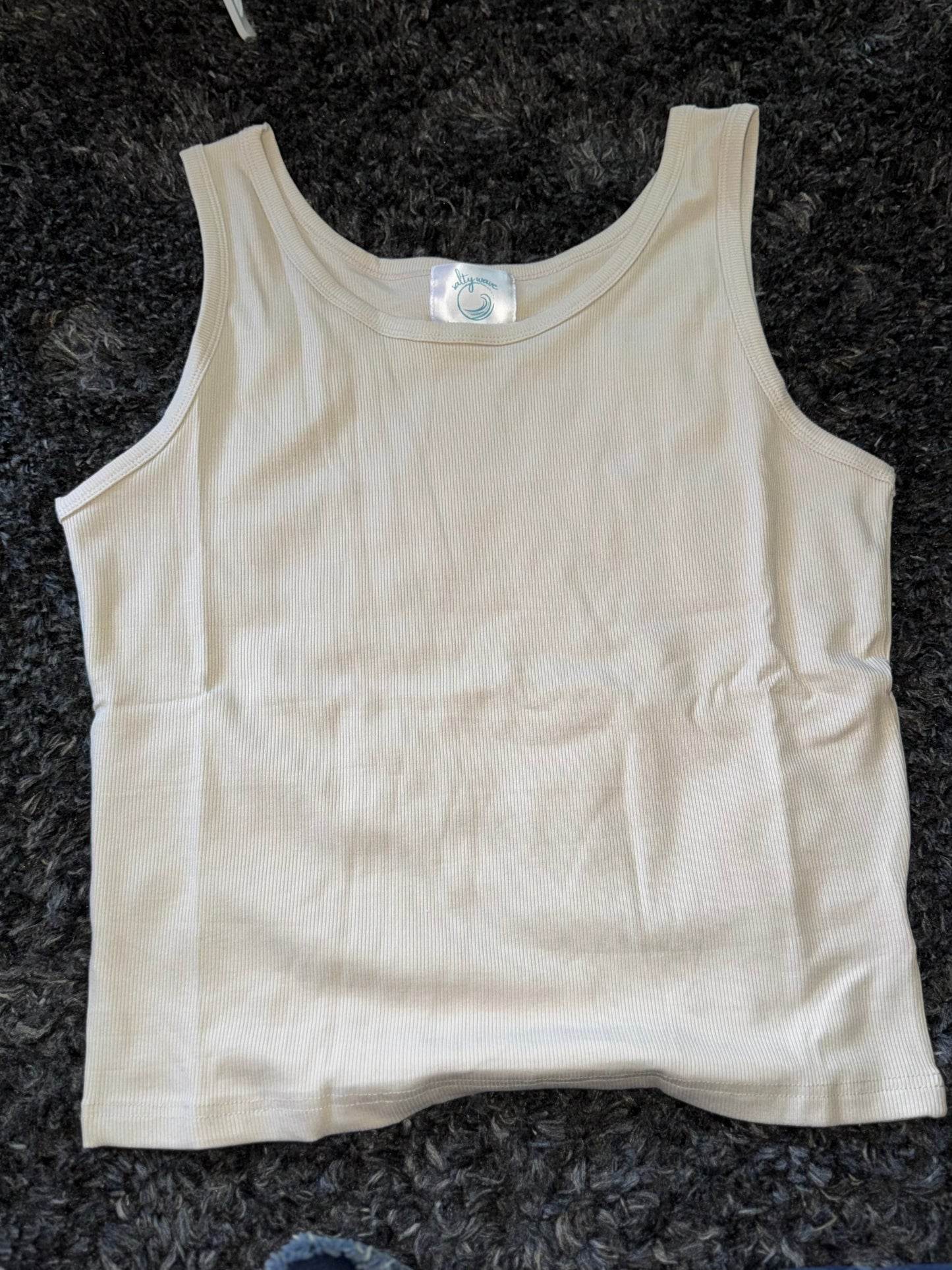 Hold Tight Tank Top in Sand Beige Thread & Co. Boutique, LLC
