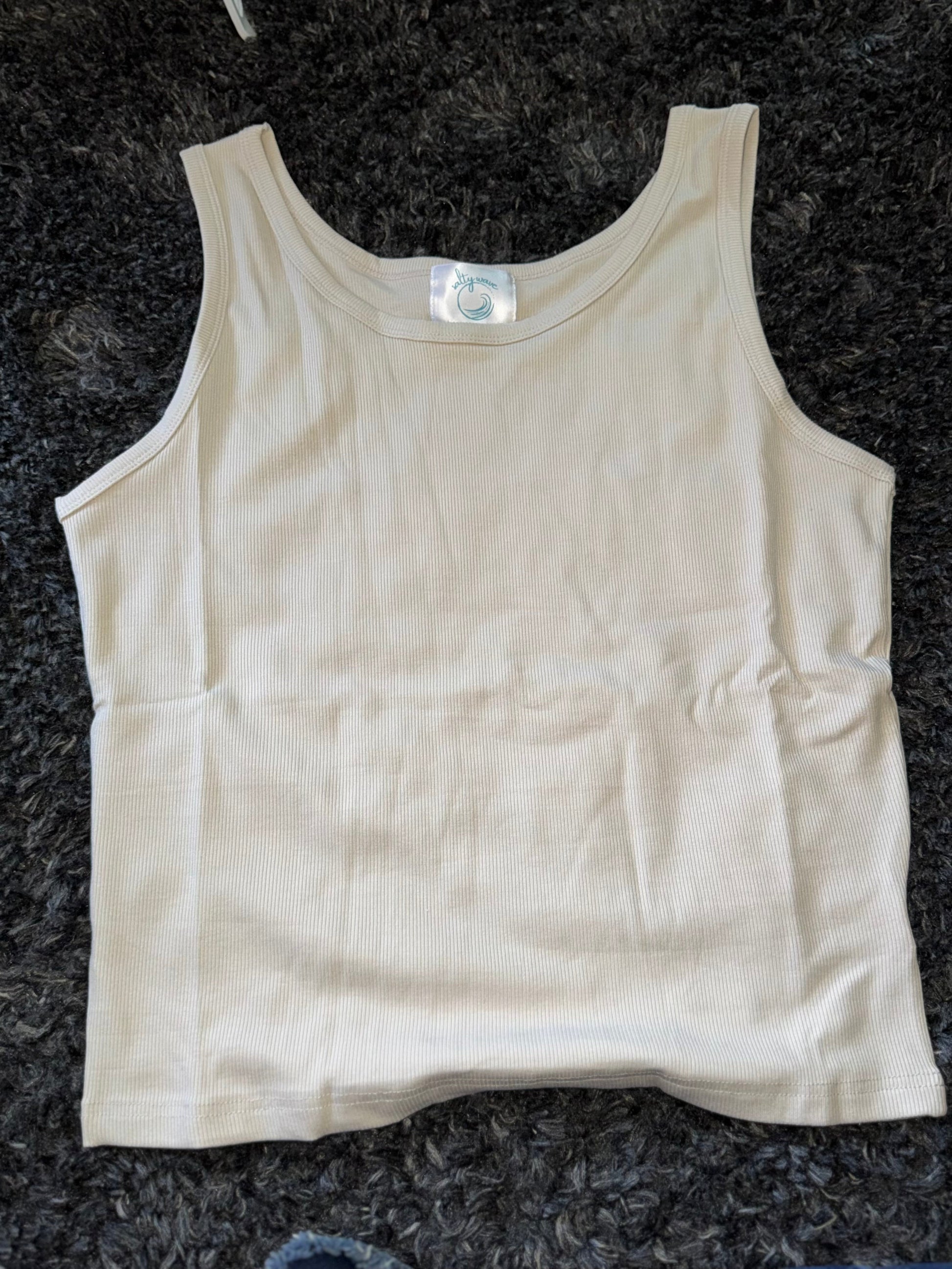 Hold Tight Tank Top in Sand Beige Thread & Co. Boutique, LLC