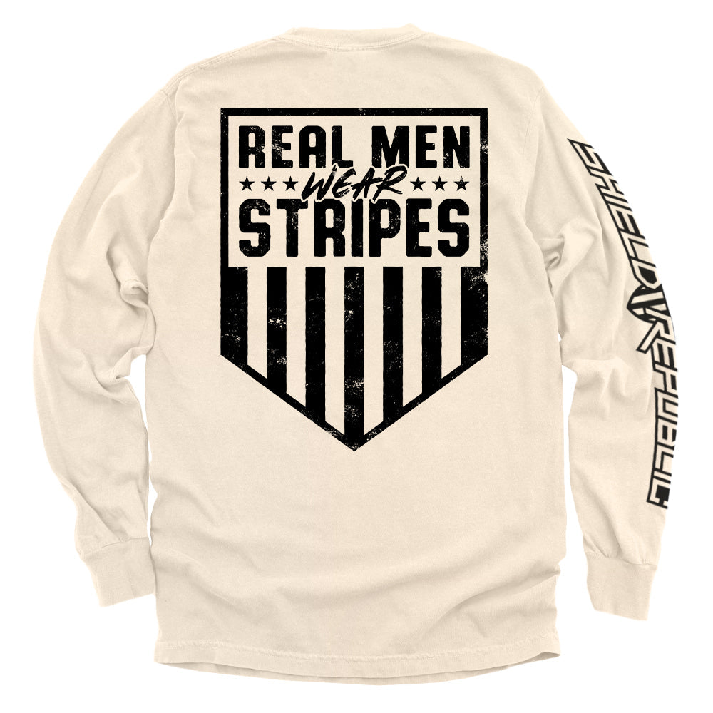 Real Men Wear Stripes Shield Republic