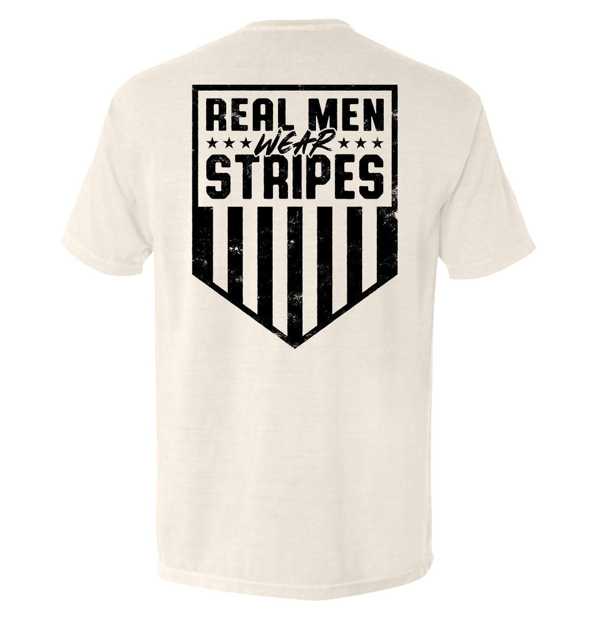 Real Men Wear Stripes Shield Republic