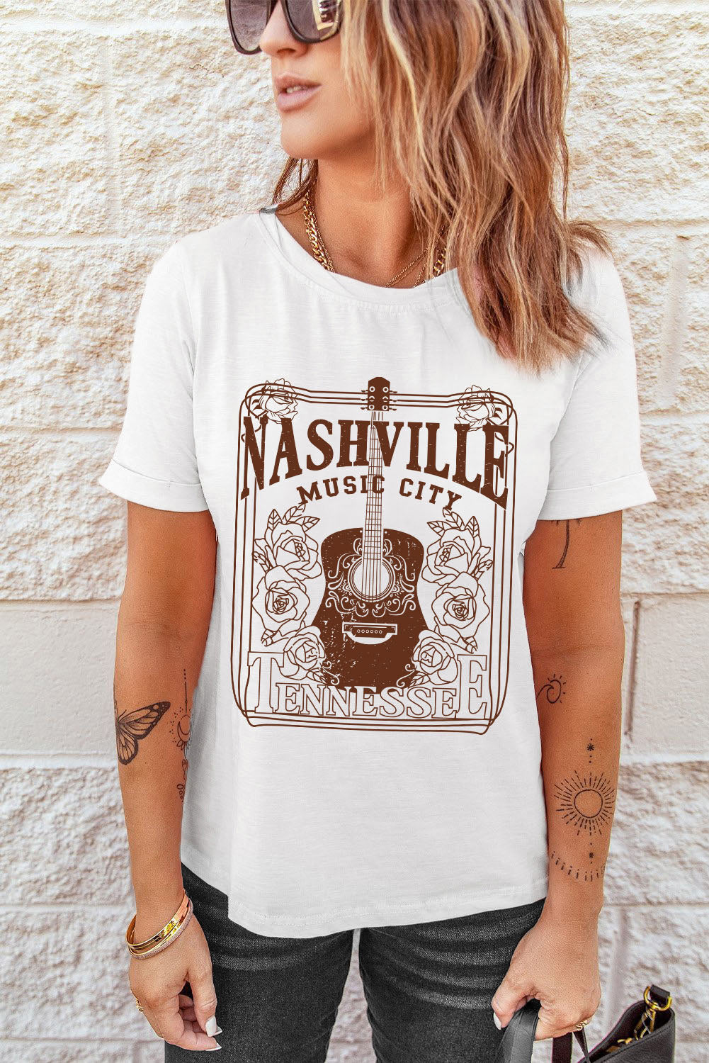 Music City Graphic T Wild Cactus Boutique