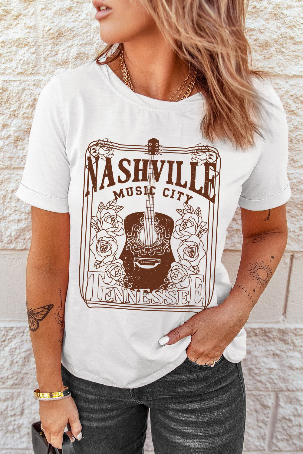 Music City Graphic T Wild Cactus Boutique