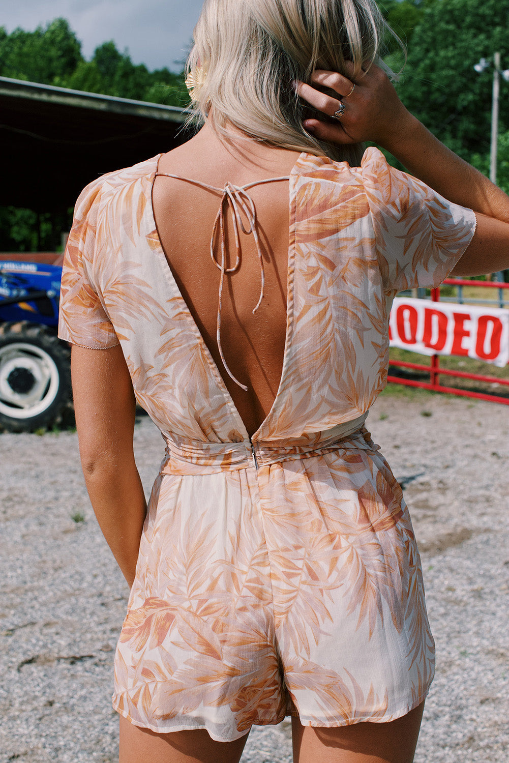 Katrina's Tropical Romper Wild Cactus Boutique