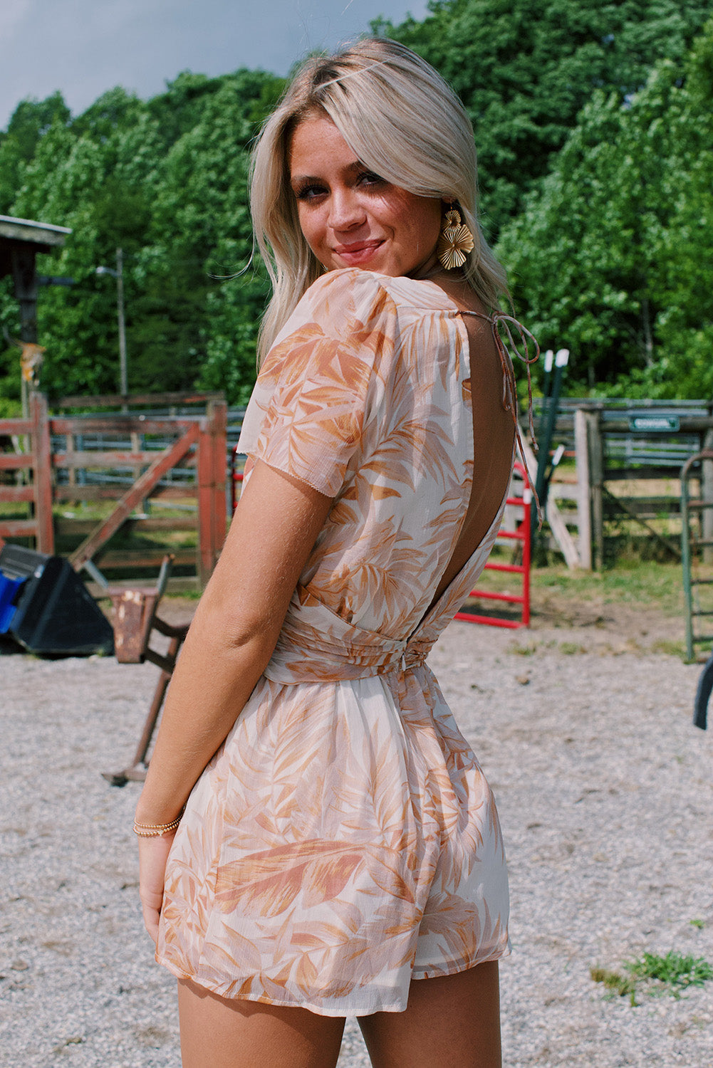 Katrina's Tropical Romper Wild Cactus Boutique