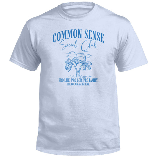 Common Sense Social Club (Front) Shield Republic