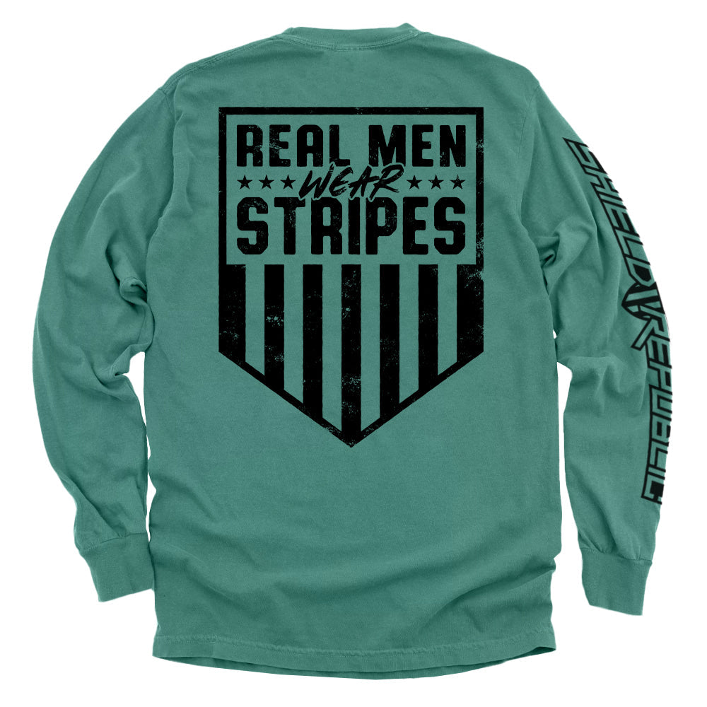 Real Men Wear Stripes Shield Republic