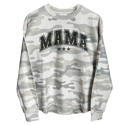 Mama Collegiate Grey (Front) Shield Republic