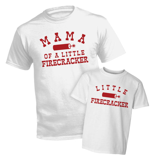 Mama of a Little Firecracker and Little Firecracker Shield Republic