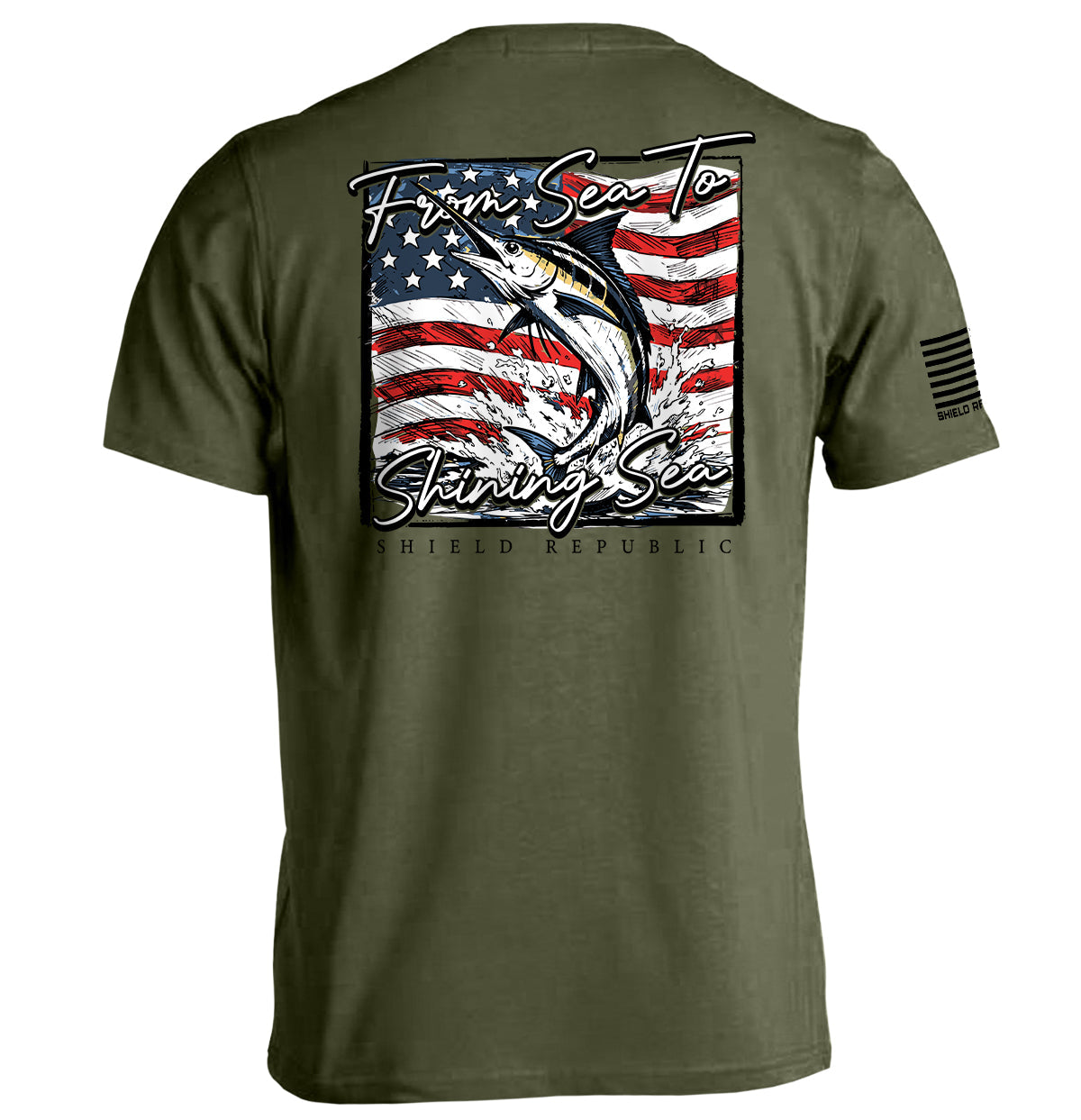 From Sea To Shining Sea Marlin Shield Republic