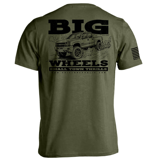 Big Wheels Small Town Thrills Shield Republic