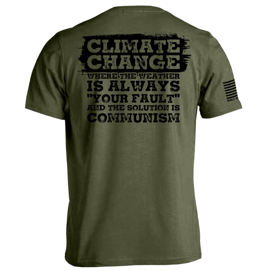 Climate Change The Solution Is Communism Shield Republic