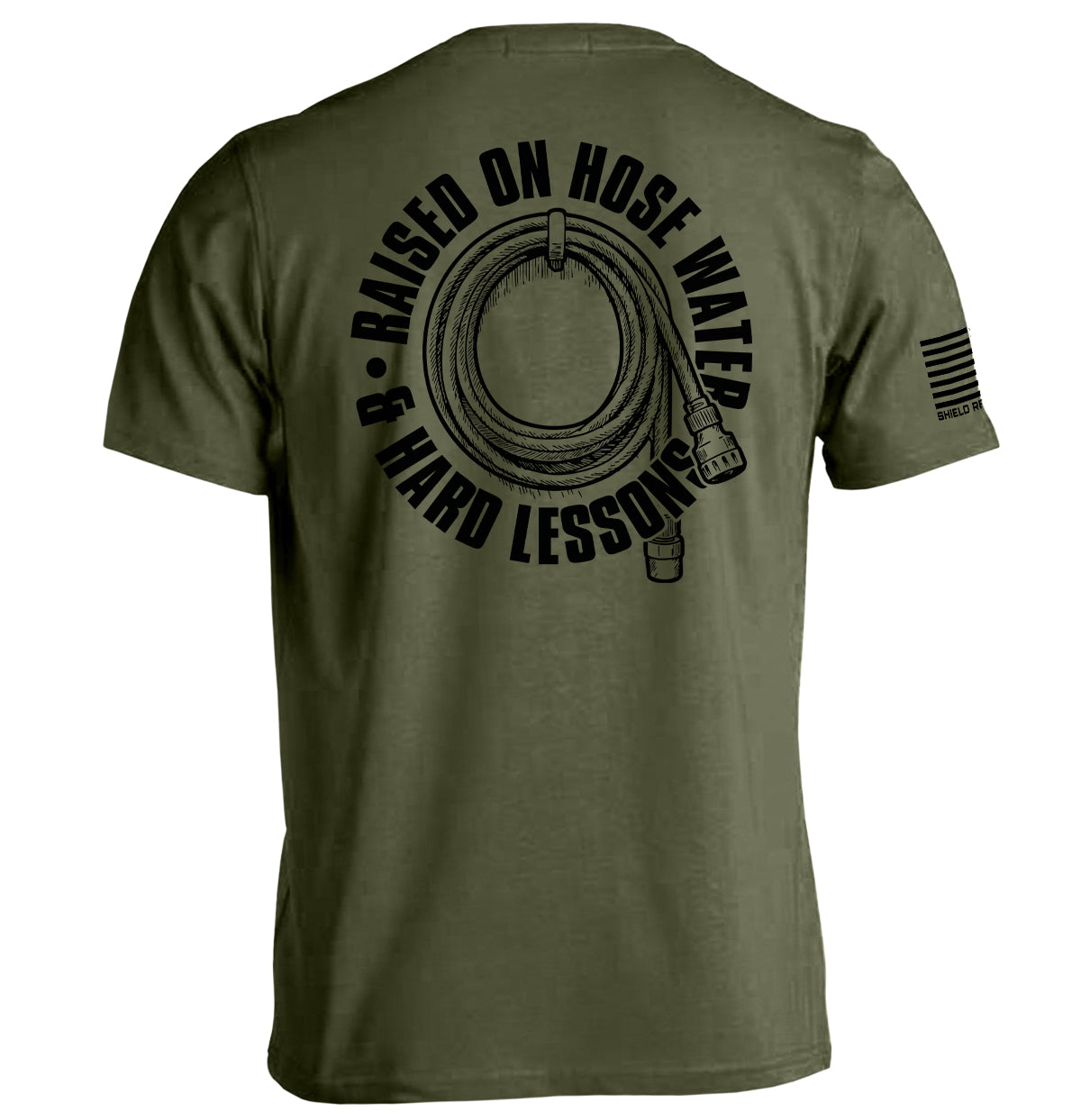 Raised On Hose Water & Hard Lessons Shield Republic