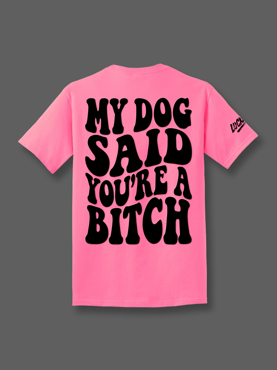 My Dog Said You're A Bitch Tee Luckless Outfitters