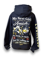 My Next Girl Is Gonna Be Amish Hoodie Luckless Outfitters