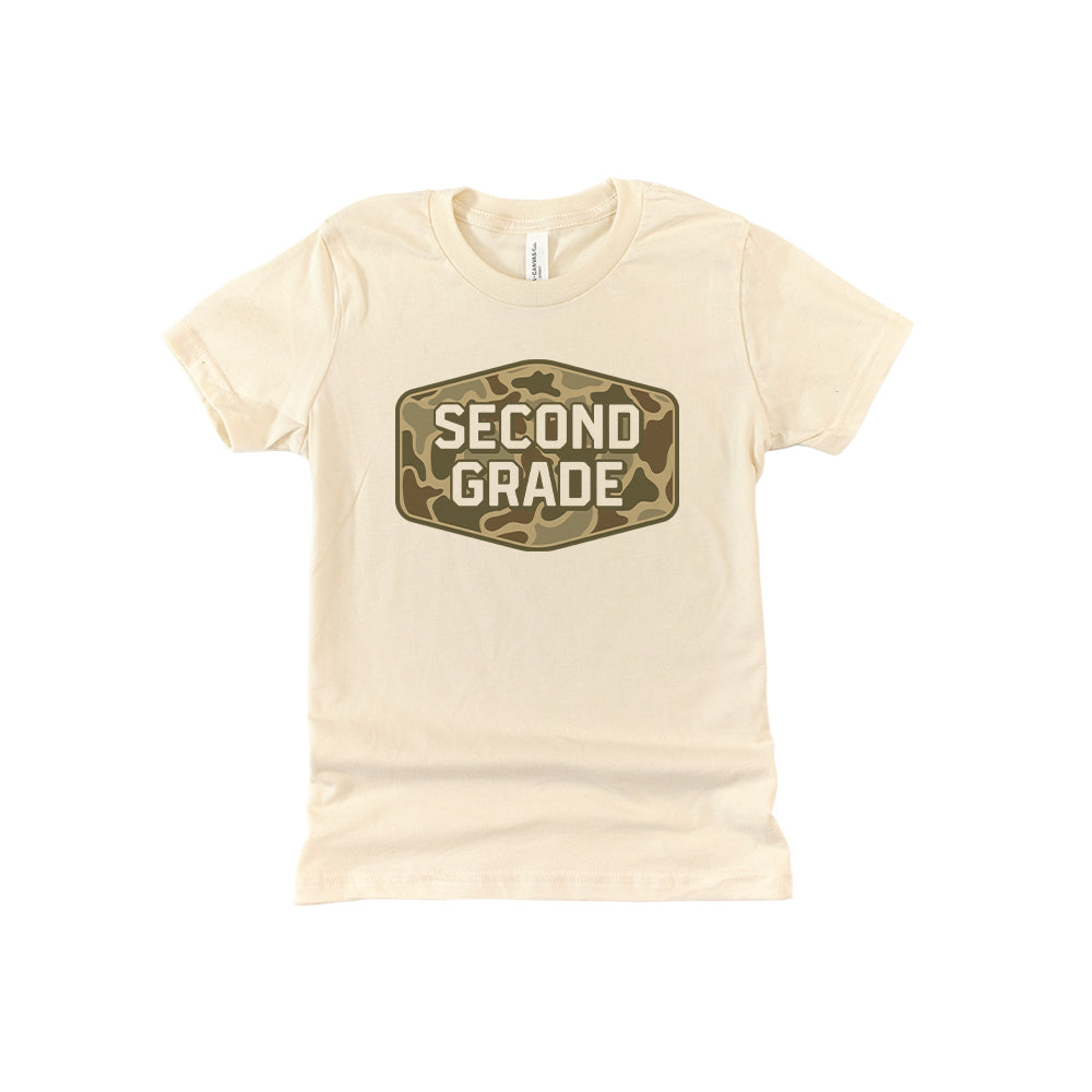 Second Grade Duck Camo (Kids) Shield Republic